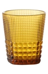 Fortessa Malcom Set Of 6 Double Old Fashioned Glasses In Amber