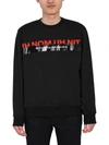 Ih Nom Uh Nit Crew Neck Sweatshirt In Black