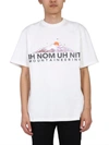 Ih Nom Uh Nit Logo-print Cotton T-shirt In White