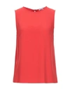 P.a.r.o.s.h Cady Top In Red In Red