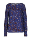 Trussardi Jeans Blouses In Blue