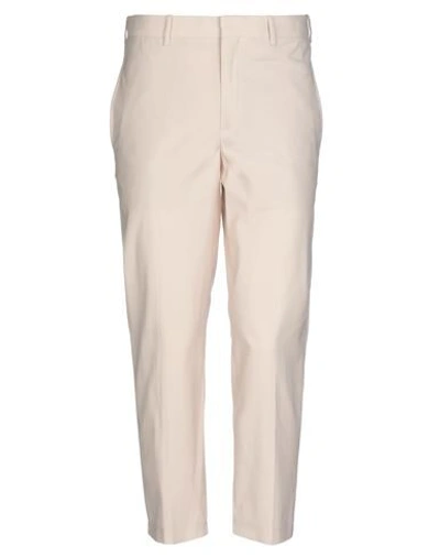 NEIL BARRETT NEIL BARRETT MAN PANTS BEIGE SIZE 30 POLYESTER, COTTON, ELASTANE,13523780JF 5