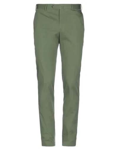 Pt Torino Casual Pants In Green
