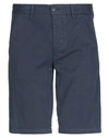 Blauer Man Shorts & Bermuda Shorts Midnight Blue Size 28 Cotton, Elastane