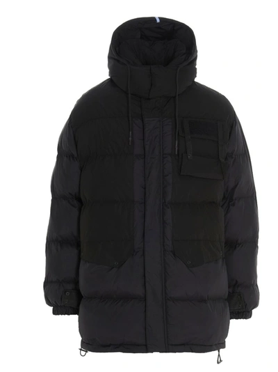 Mcq By Alexander Mcqueen Mcq Alexander Mcqueen Man Oversized Quilted Shell Hooded Coat In Black