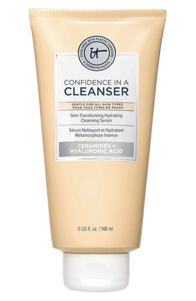 It Cosmetics Travel Size Confidence In A Cleanser Hydrating Face Wash, 1 Fl.oz