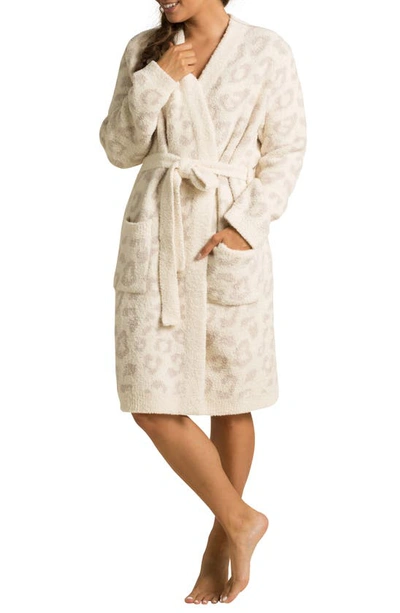 Barefoot Dreamsr Barefoot Dreams Cozychic® Robe In Cream/ Stone