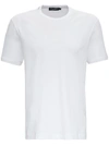 Dolce & Gabbana Logo Insert Cotton T-shirt In White