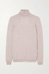 BRUNELLO CUCINELLI CASHMERE-BLEND TURTLENECK SWEATER