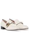 Gucci Women's Loafer With Double G In White