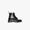 Dr. Martens' Dr.martens 1460 Smooth Lace-up Combat Boots  Black Leather In Black
