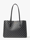 KATE SPADE ALL DAY DOMINO DOT LARGE TOTE,ONE SIZE
