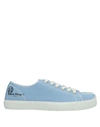 Maison Margiela Sneakers In Azure
