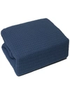 Lintex Marquis 100% Cotton Blanket, Twin In Blue