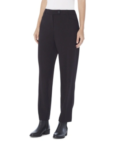 Jones New York Bi-stretch Woven Straight Leg Pant In Jones Black