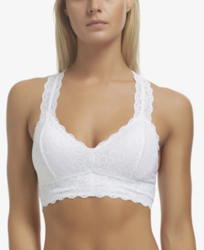 Jezebel Women's Wire Free Lace Bralette In White