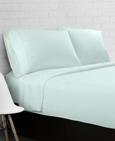 Ella Jayne Percale Cool And Crisp 300 Thread Count 100% Cotton 4-pc. Sheet Set, Queen In Mint