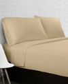 ELLA JAYNE PERCALE COOL AND CRISP 300 THREAD COUNT 100% COTTON 4-PC. SHEET SET, FULL
