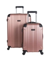 Kenneth Cole Reaction Out Of Bounds 2-pc Lightweight Hardside Spinner Luggage Set In Rose Gold