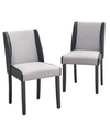 BUYLATERAL ANGELO HOME GRAYSON DINING CHAIR SET OF 2