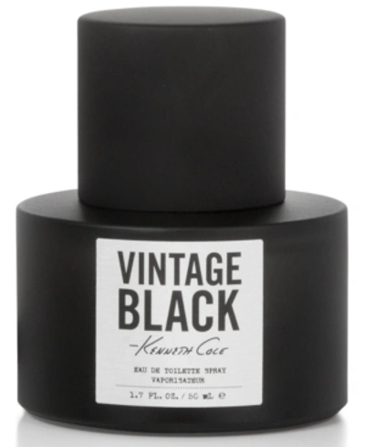 Kenneth Cole Men's Vintage Black Eau De Toilette Spray, 1.7-oz. In Black / Green / Lavender / Pink / White