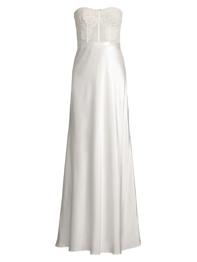 Cami Nyc The Charlize Strapless Gown In White | ModeSens