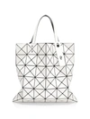 Bao Bao Issey Miyake Lucent Matte Tote In Off White