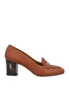 RALPH LAUREN RALPH LAUREN COLLECTION WOMAN LOAFERS BROWN SIZE 9.5 SOFT LEATHER,11972151AP 12