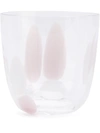 Carlo Moretti Drip Print Glass In Pink