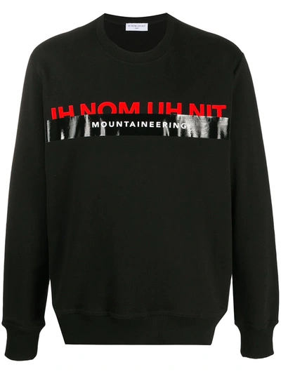 Ih Nom Uh Nit Crew Neck Sweatshirt In Black