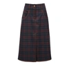 AGGI CHALIA TARTAN SKIRT