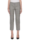 ALEXANDER MCQUEEN CHECK CIGARETTE PANTS