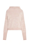 AJE WOMEN'S JESSA MELANGE KNIT SWEATER