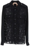 N°21 SHIRT WITH LACE INSERT,11656494