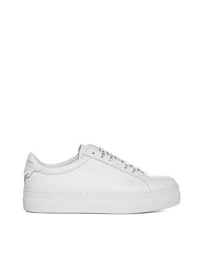 Givenchy White 4g Urban Knots Platform Sneakers