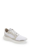 Steve Madden Women's Run Mesh Lace-up Trainers In Grey Multi