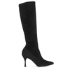 Manolo Blahnik Pamfilo 90 Stretch-suede Knee Boots In Black