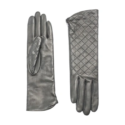 Agnelle Gloves Audrey Tactile In Noir