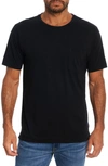 Robert Graham Myles T-shirt In Black