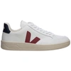 VEJA MEN'S SHOES LEATHER TRAINERS SNEAKERS  V-12,XD0201955B 45