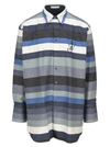 JW ANDERSON JW ANDERSON STRIPED OVERSIZE SHIRT