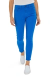 Jen7 By 7 For All Mankind Jen7 Sculpting Ankle Skinny Jeans In Riviera Blue