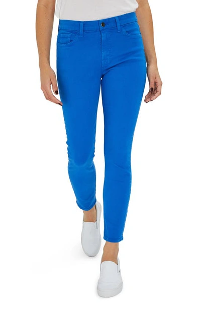 Jen7 By 7 For All Mankind Jen7 Sculpting Ankle Skinny Jeans In Riviera Blue