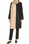 THEORY LUXE NEW WOOL & CASHMERE DETACHABLE SCARF COAT,K1101405