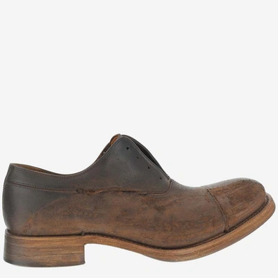 Carpe Diem Flat Shoes In Marrone