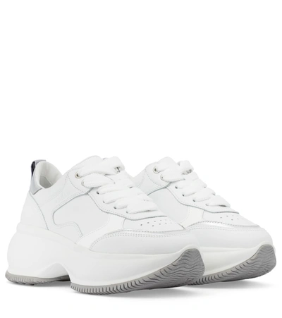 Hogan New Iconic Interactive Sport Trainers In White