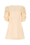 SEE BY CHLOÉ SEE BY CHLOÉ GATHERED PUFF SLEEVE MINI DRESS