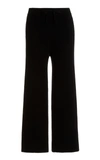 Lisa Yang Black Cashmere 'the Heather' Lounge Pants In White,black