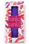 HANKY PANKY OCCASIONS ORIGINAL RISE THONG,4811OCC