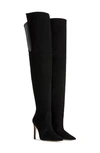 GOOD AMERICAN THE EMMA OVER THE KNEE BOOT,GA040K-E